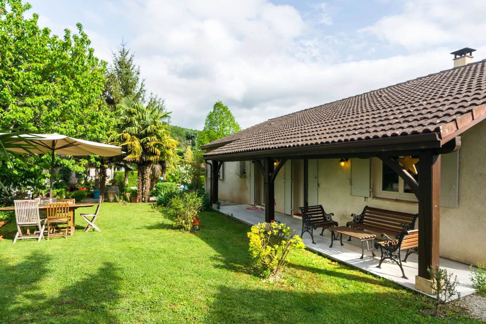 Maison de vacances Espere - Terrasbalkon