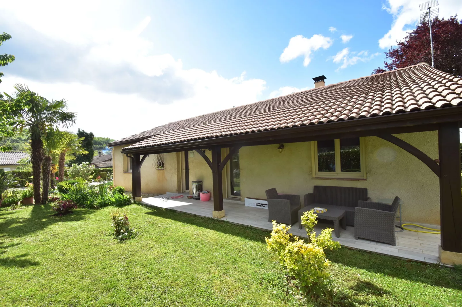 Maison de vacances Espere - Terrasbalkon