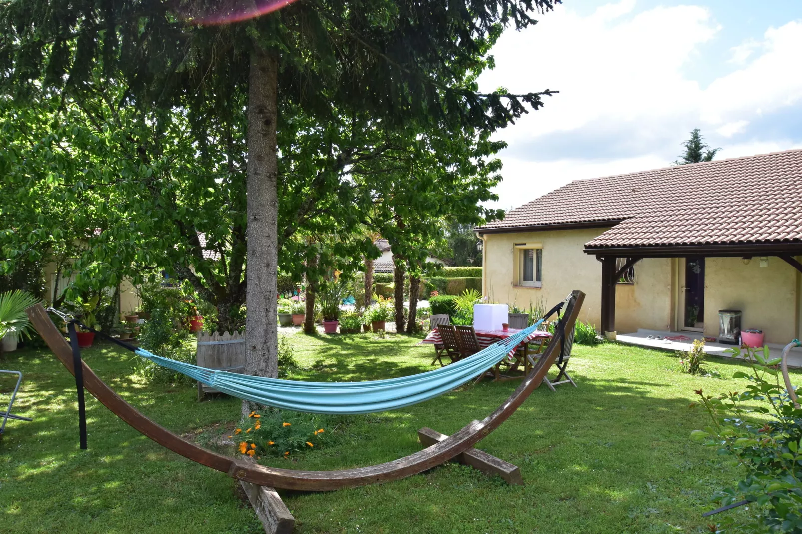 Maison de vacances Espere - Tuinen zomer