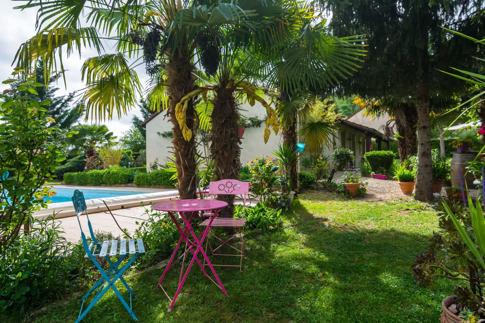 Maison de vacances Espere - Tuinen zomer