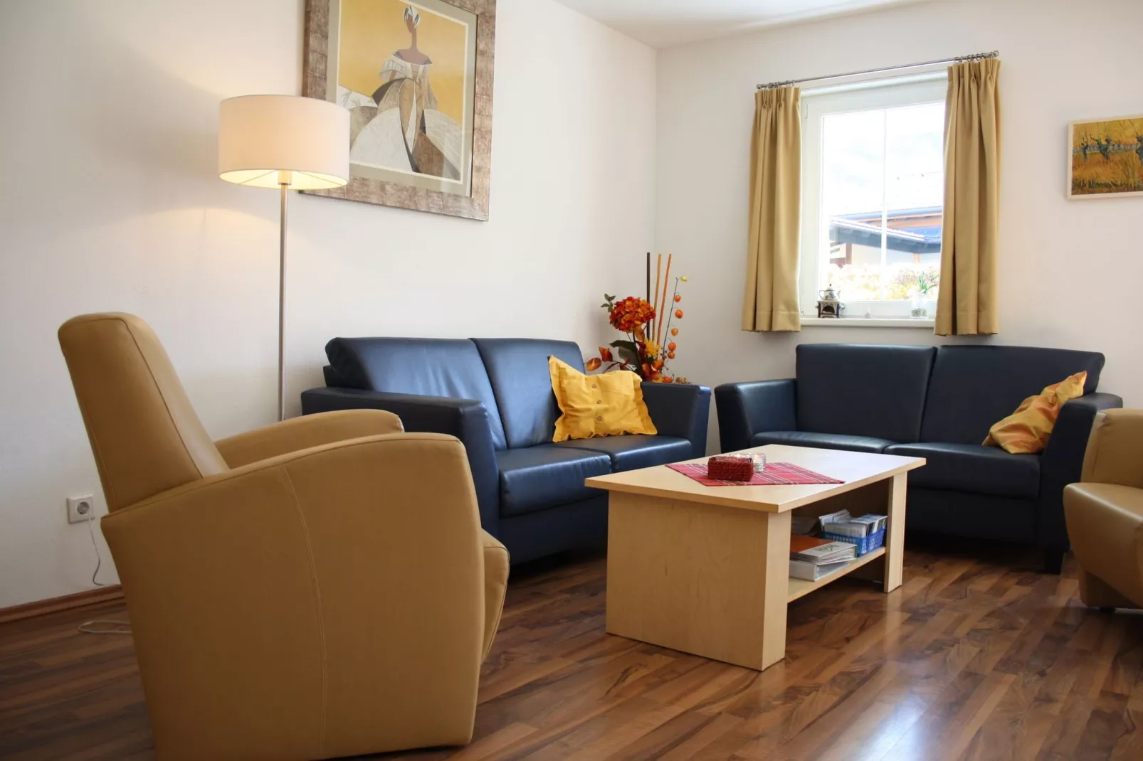 Apartment Kitzpanorama-Woonkamer