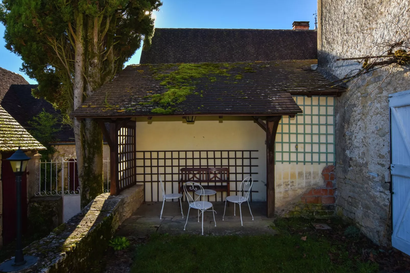 Maison à la campagne-Terrasbalkon