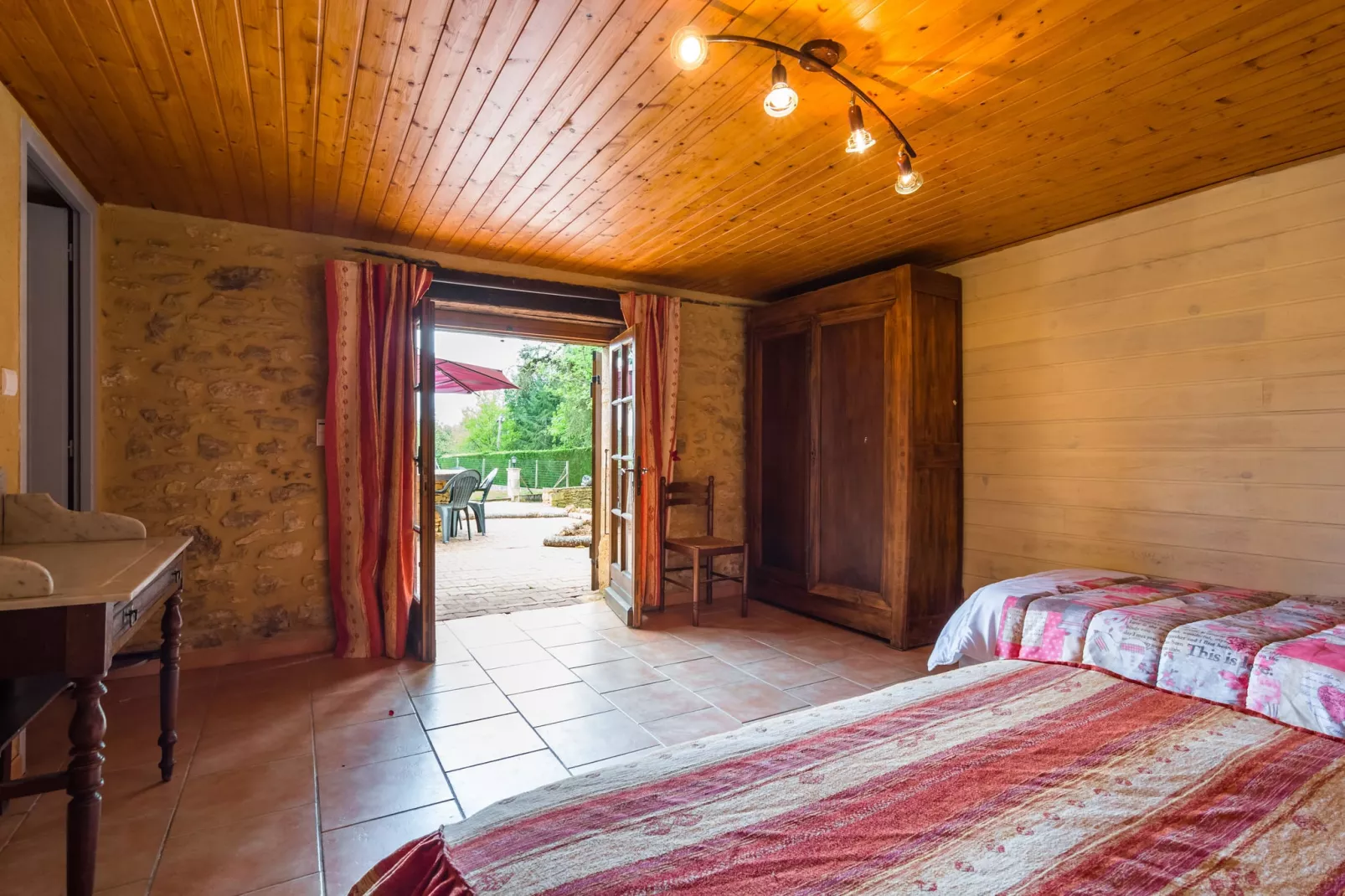 Maison de vacances Blanquefort Sur Briolance 12 pers-Slaapkamer