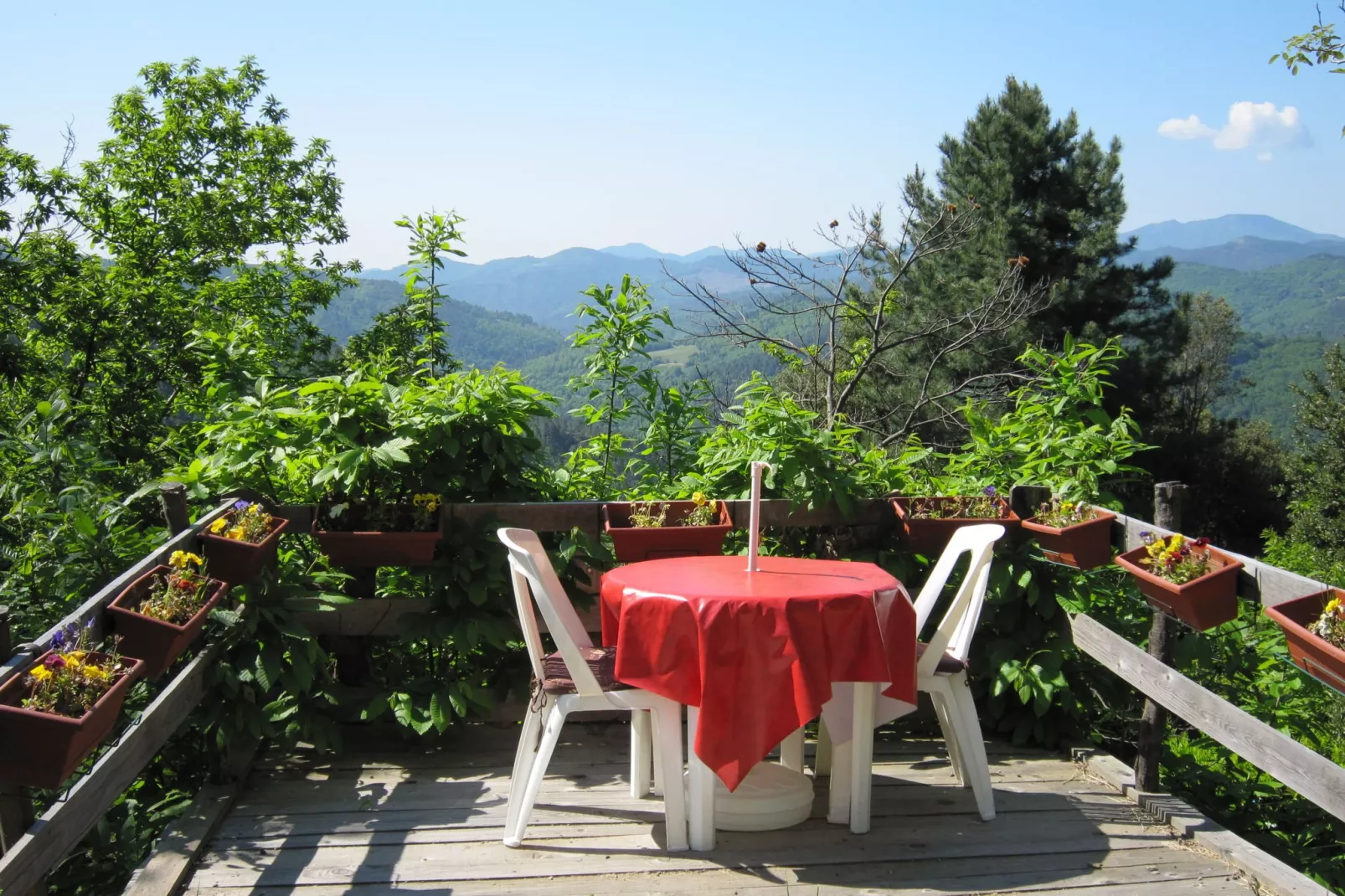 La Chataigne-Terrasbalkon