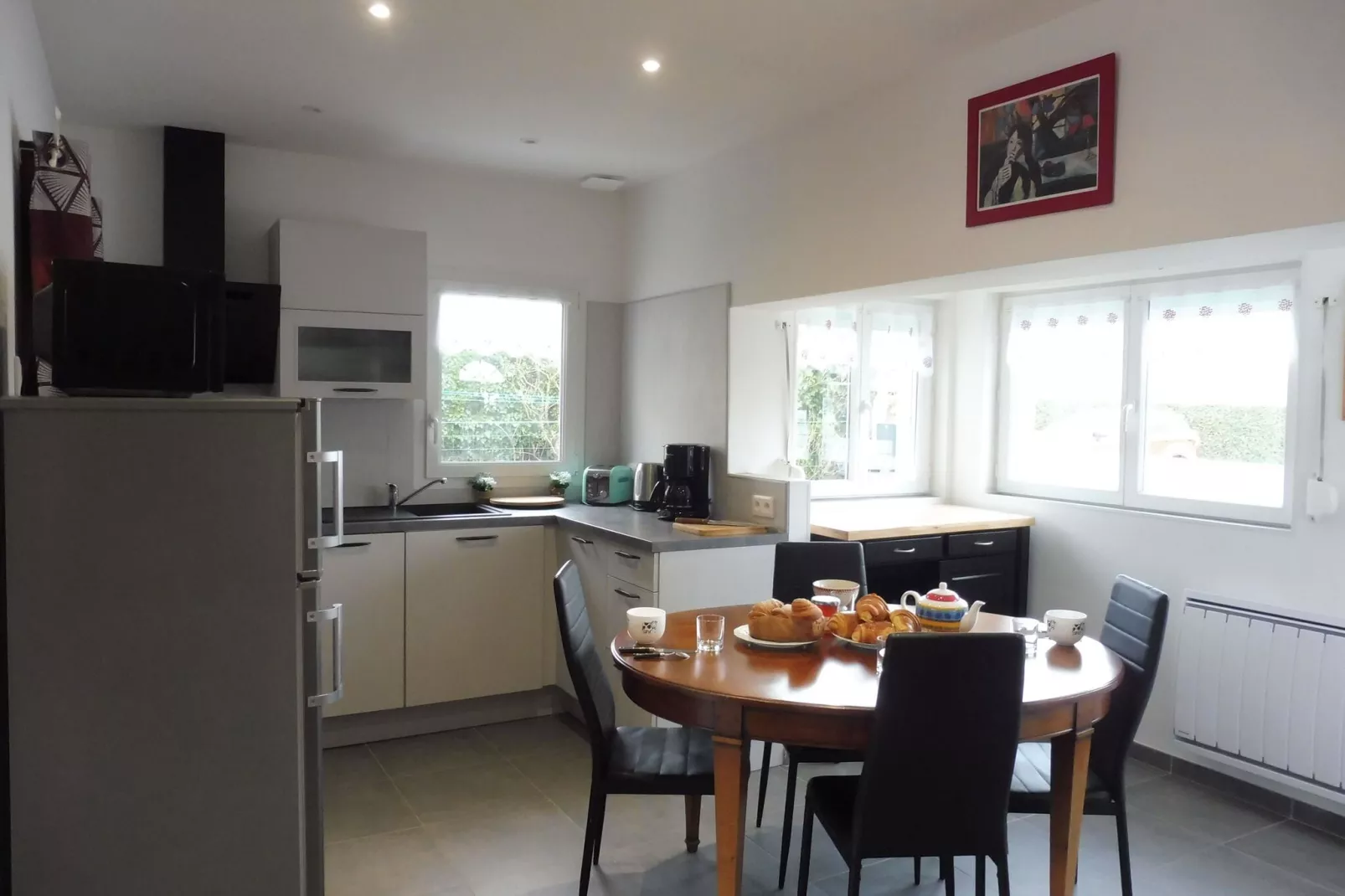 Holiday home Gouville sur Mer-Keuken