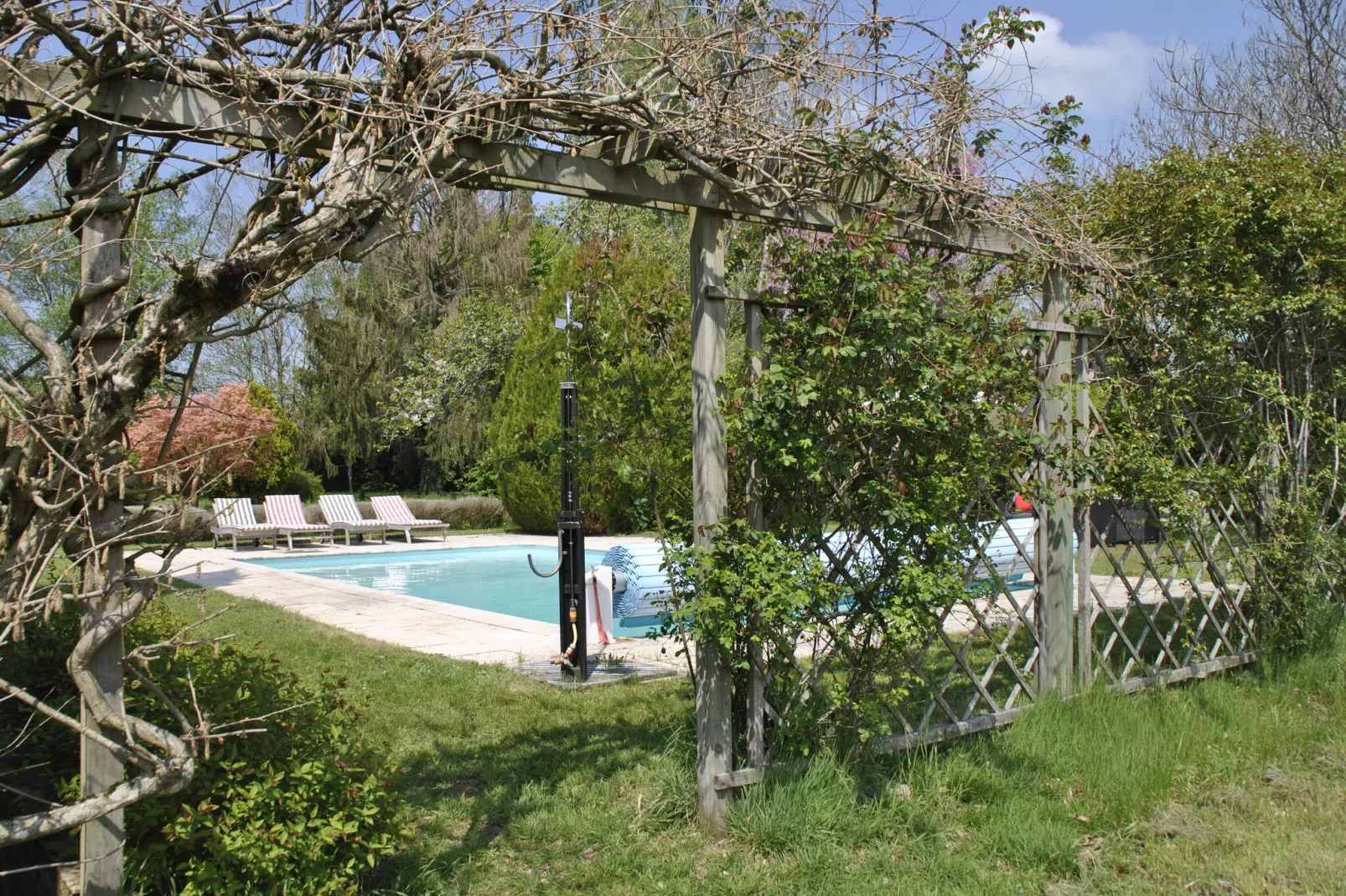 Villa Piscine Bourgogne 10 pers-Zwembad