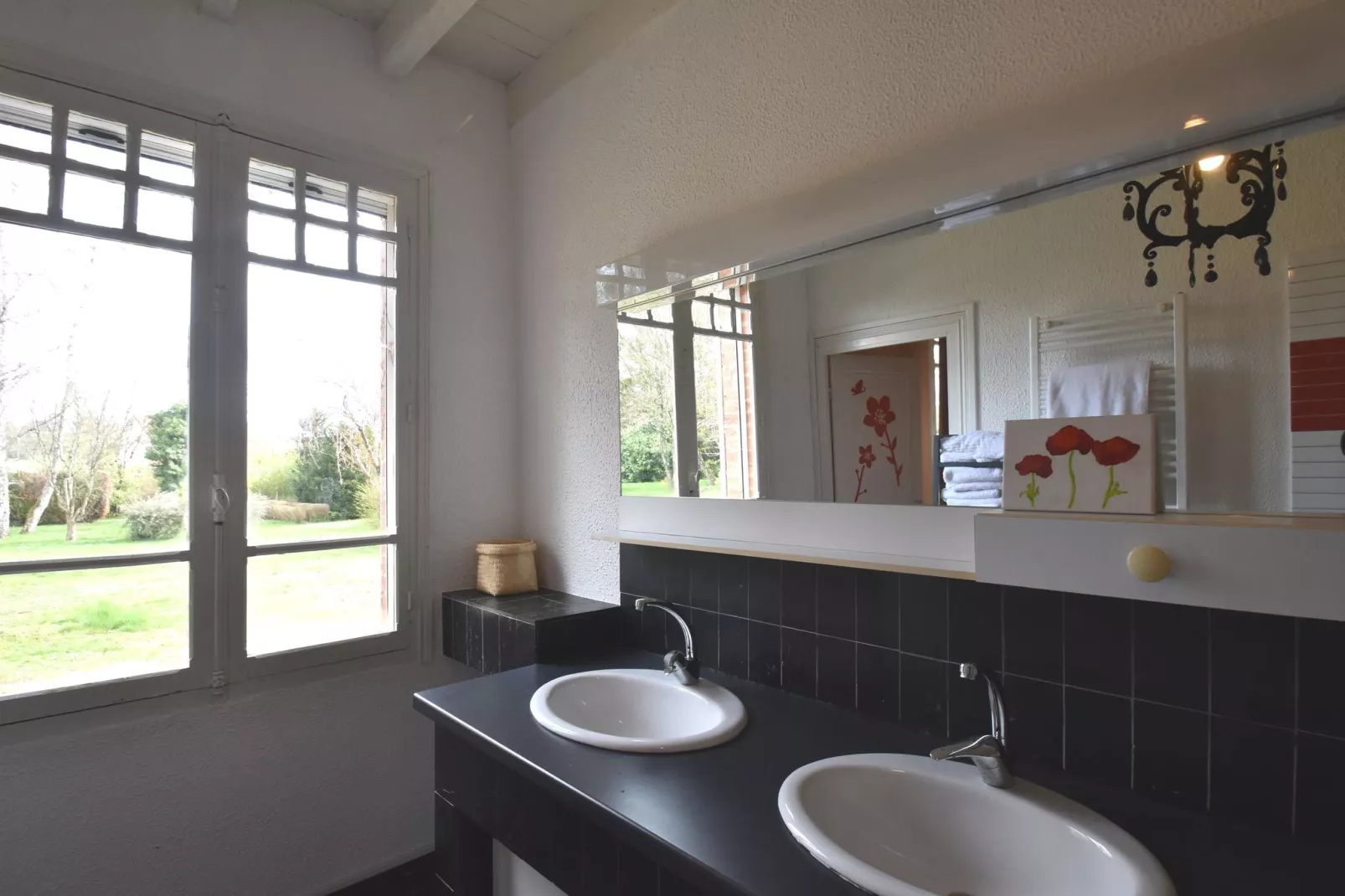 Villa Piscine Bourgogne 10 pers-Badkamer