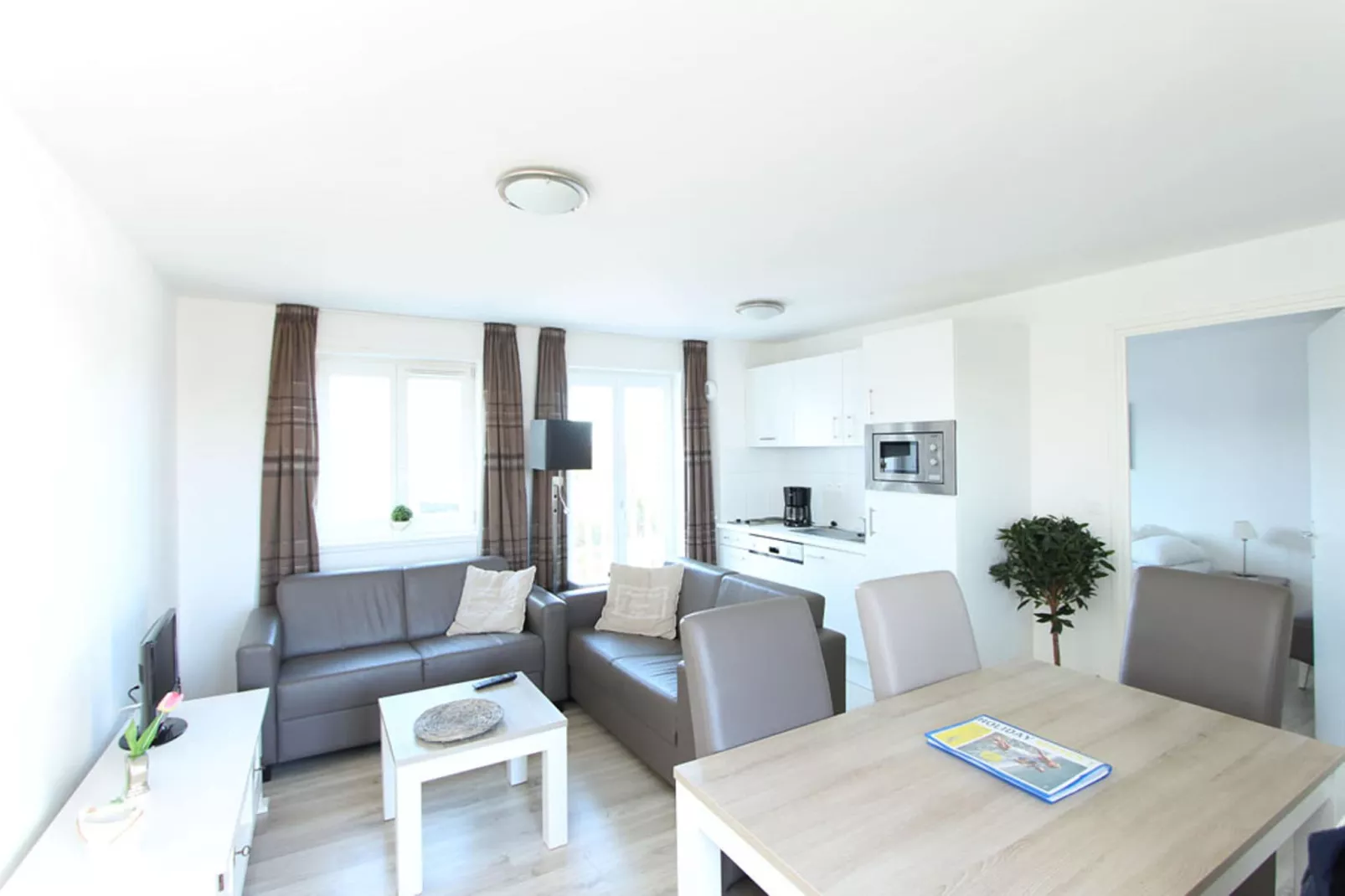 Residence Oye Plage 2-Woonkamer