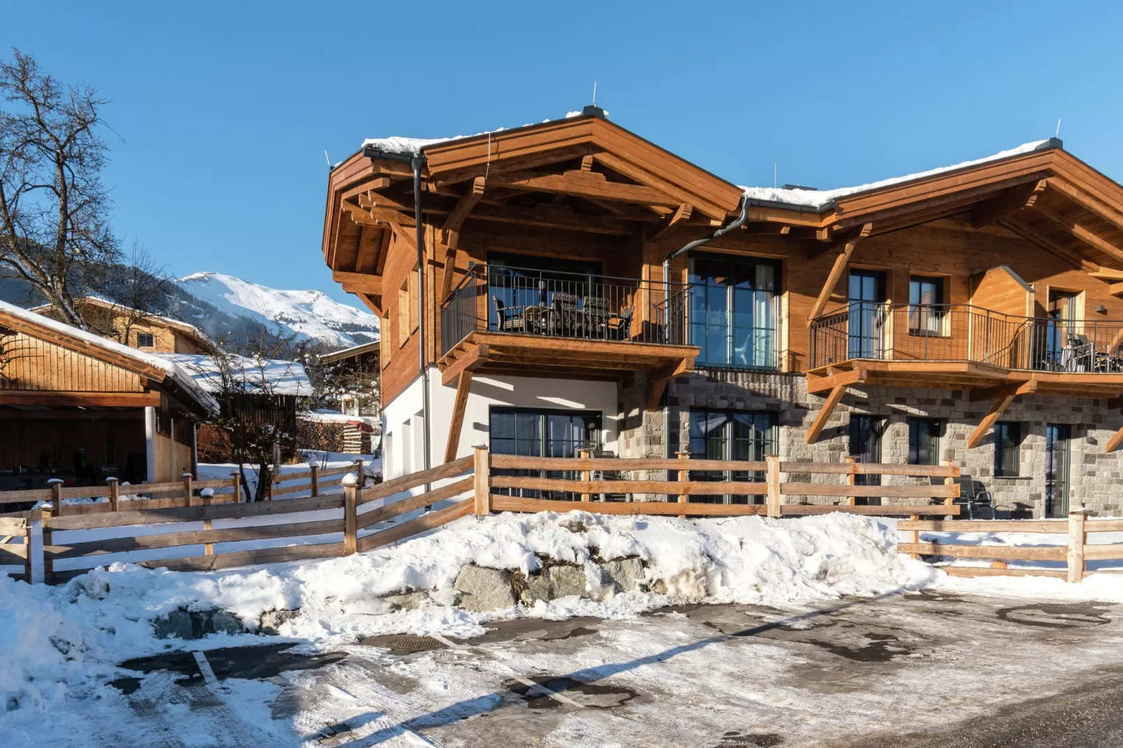 Luxury Tauern Suite Walchen Kaprun 1-Exterieur winter