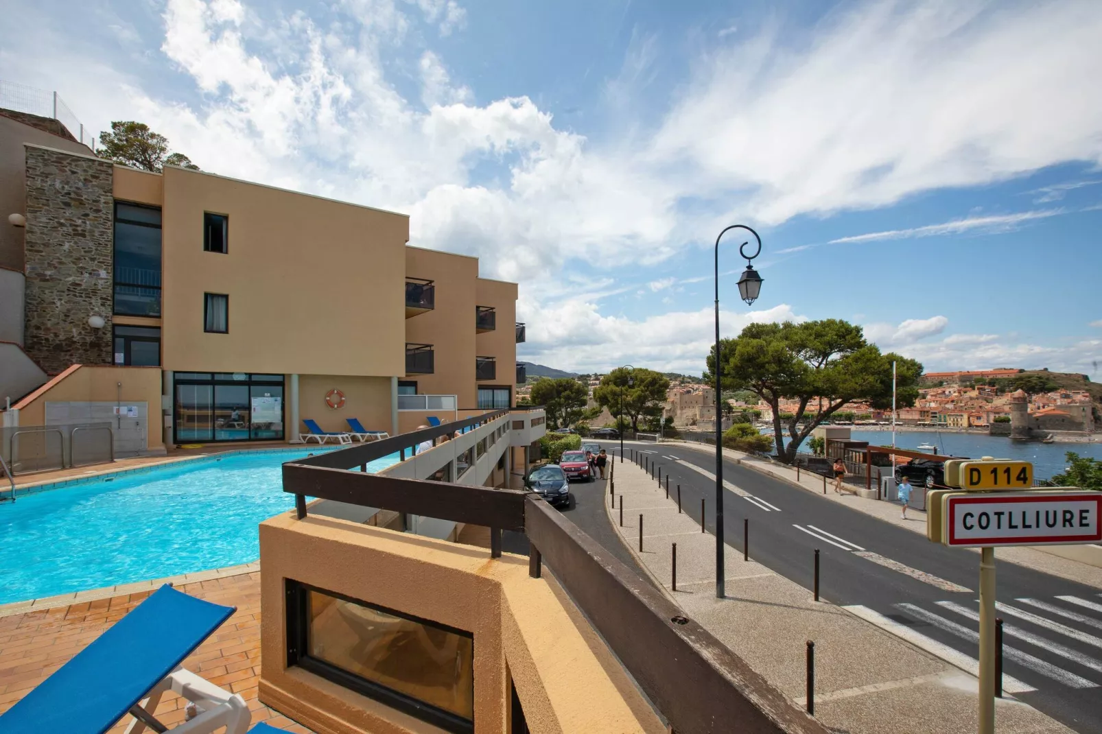 Les Balcons de Collioure Collioure - 12 Studio 2 Pers vue mer-Zwembad