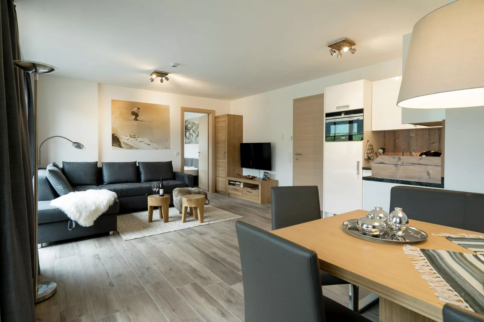 Luxury Tauern Suite Walchen Kaprun 1-Woonkamer