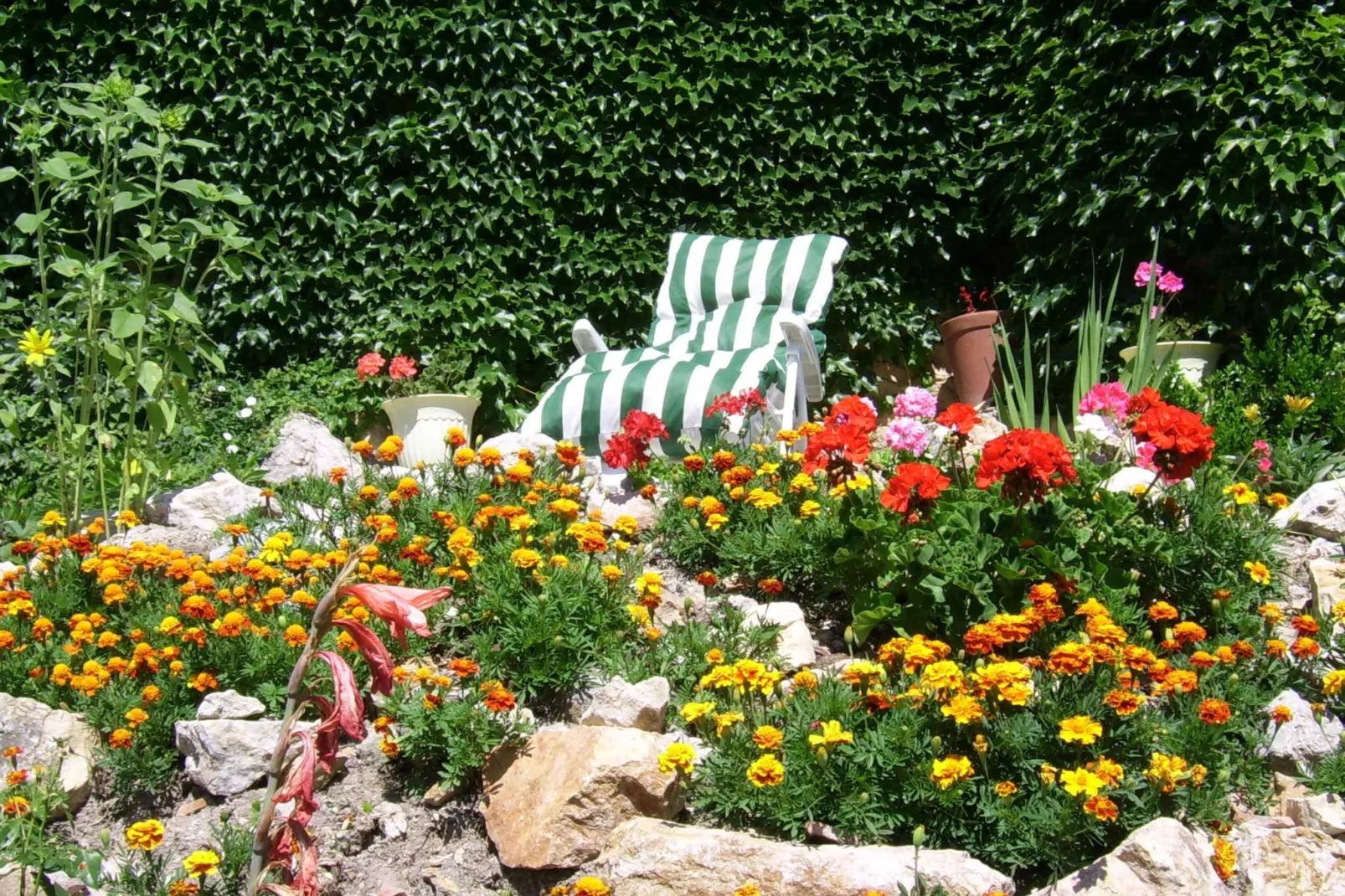 Casa Metternich-Tuinen zomer