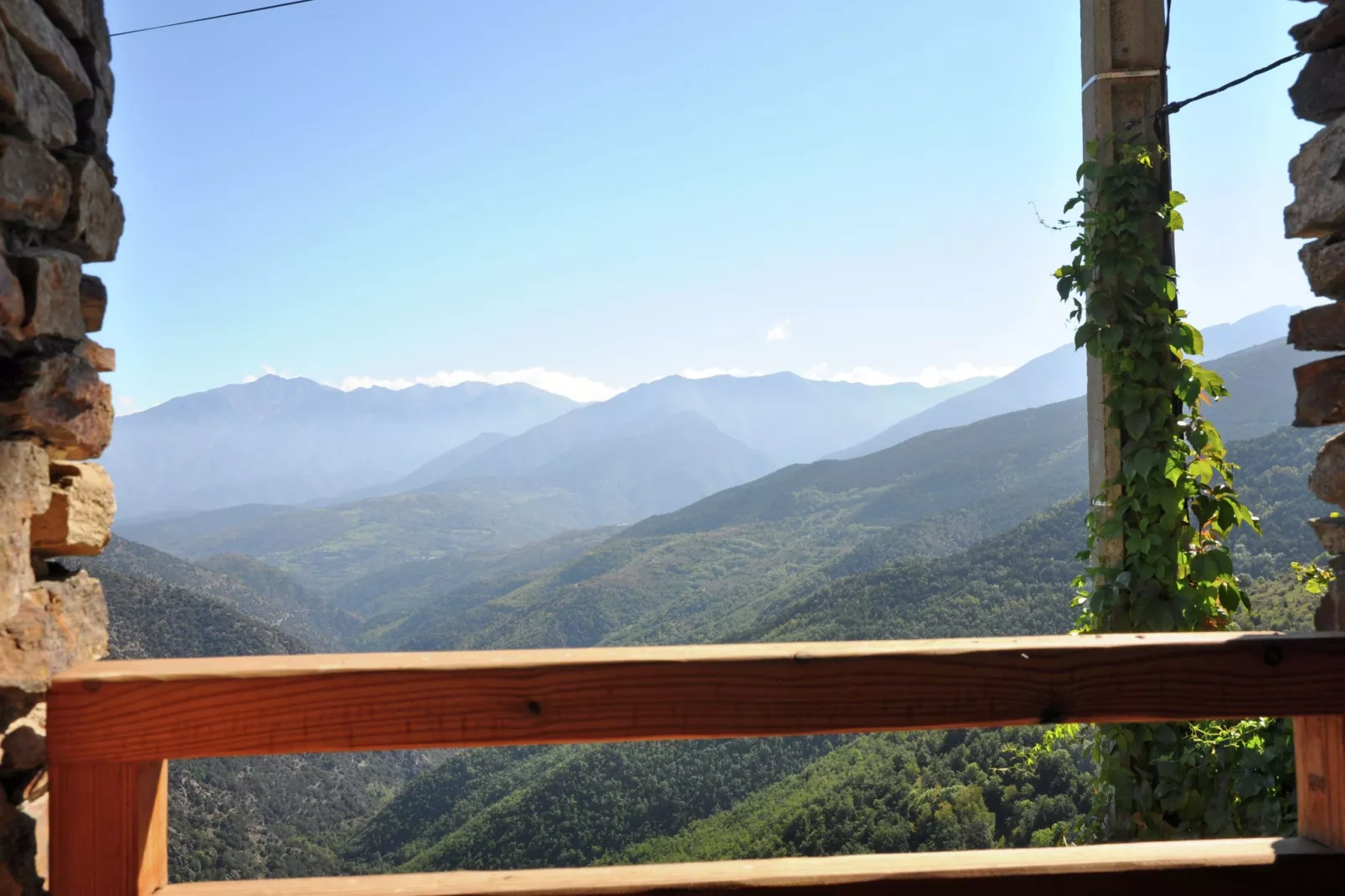 Chalet Panoramique-Uitzicht zomer