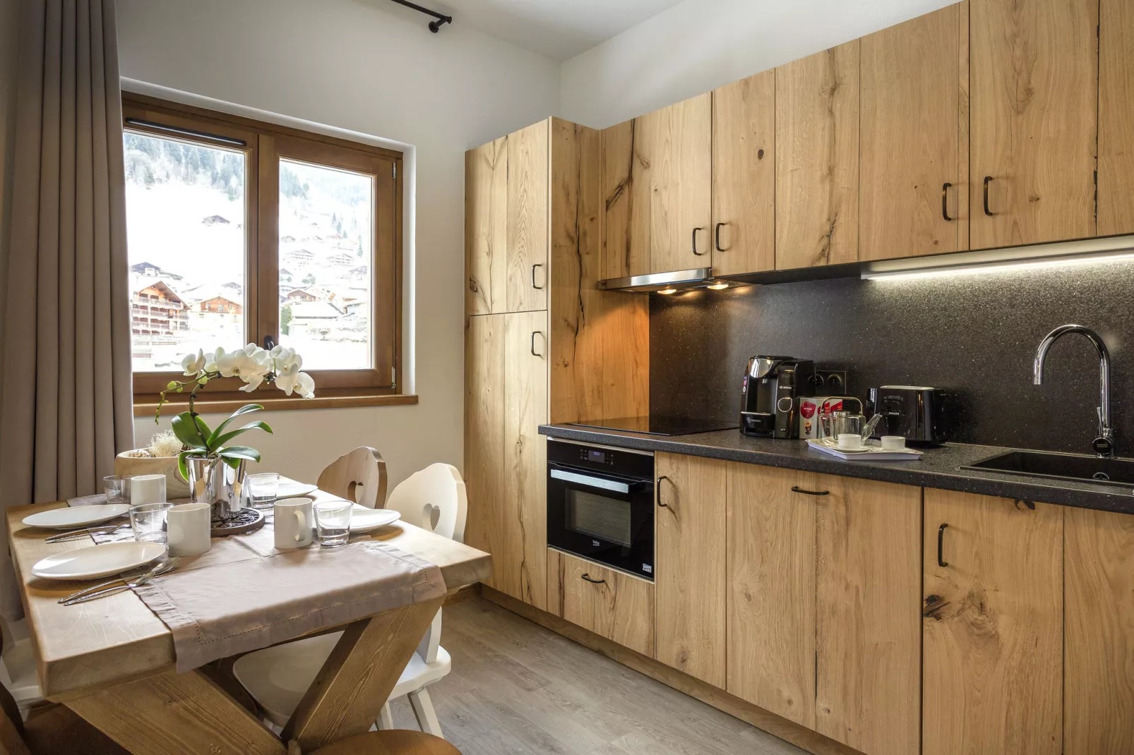 Résidence La Clé des Cimes 5-S10-Keuken
