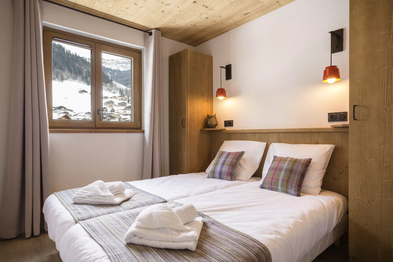 Résidence La Clé des Cimes 5-S10-Slaapkamer
