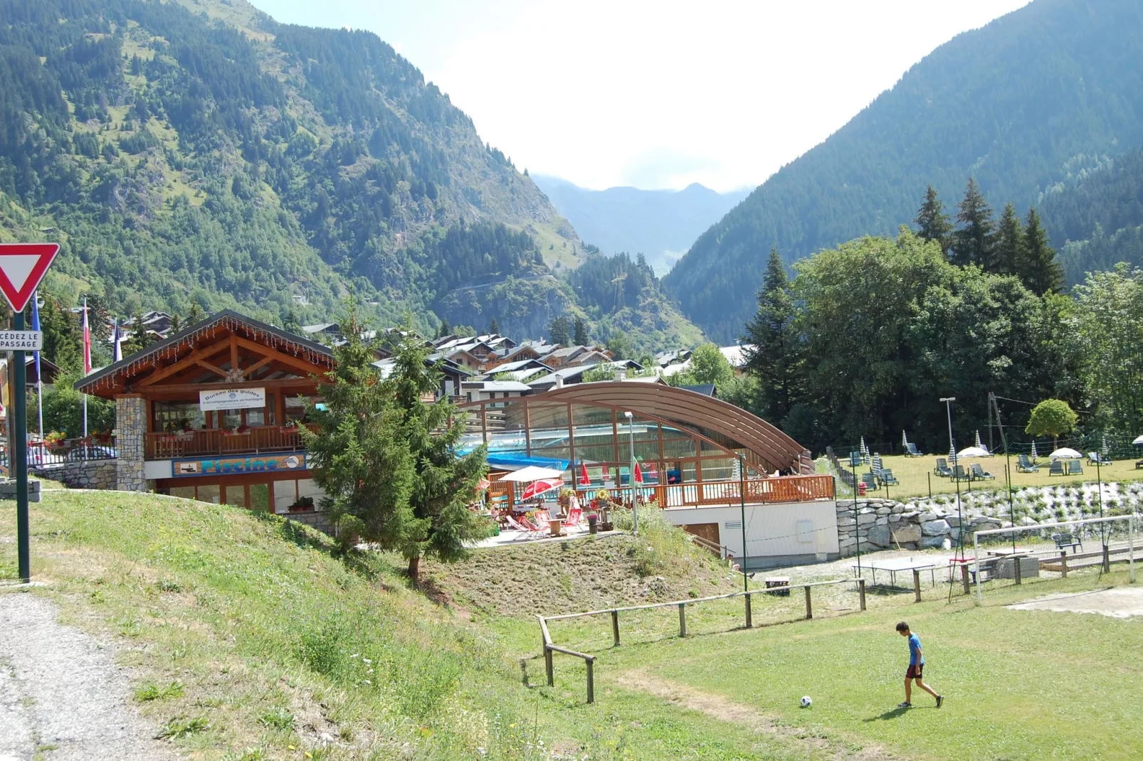 La Tour du Merle 2-Gebieden zomer 1km