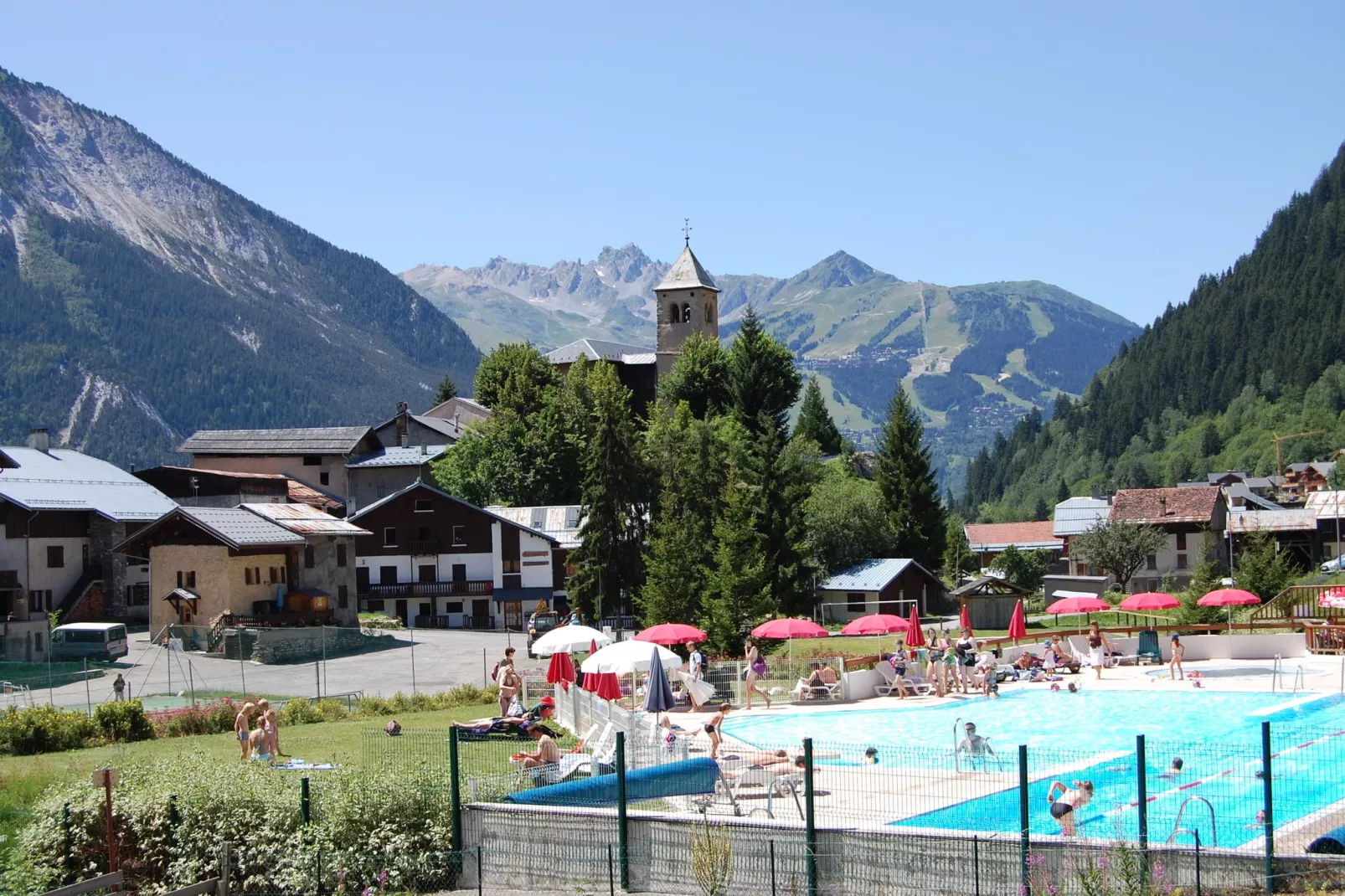 La Tour du Merle 2-Gebieden zomer 1km