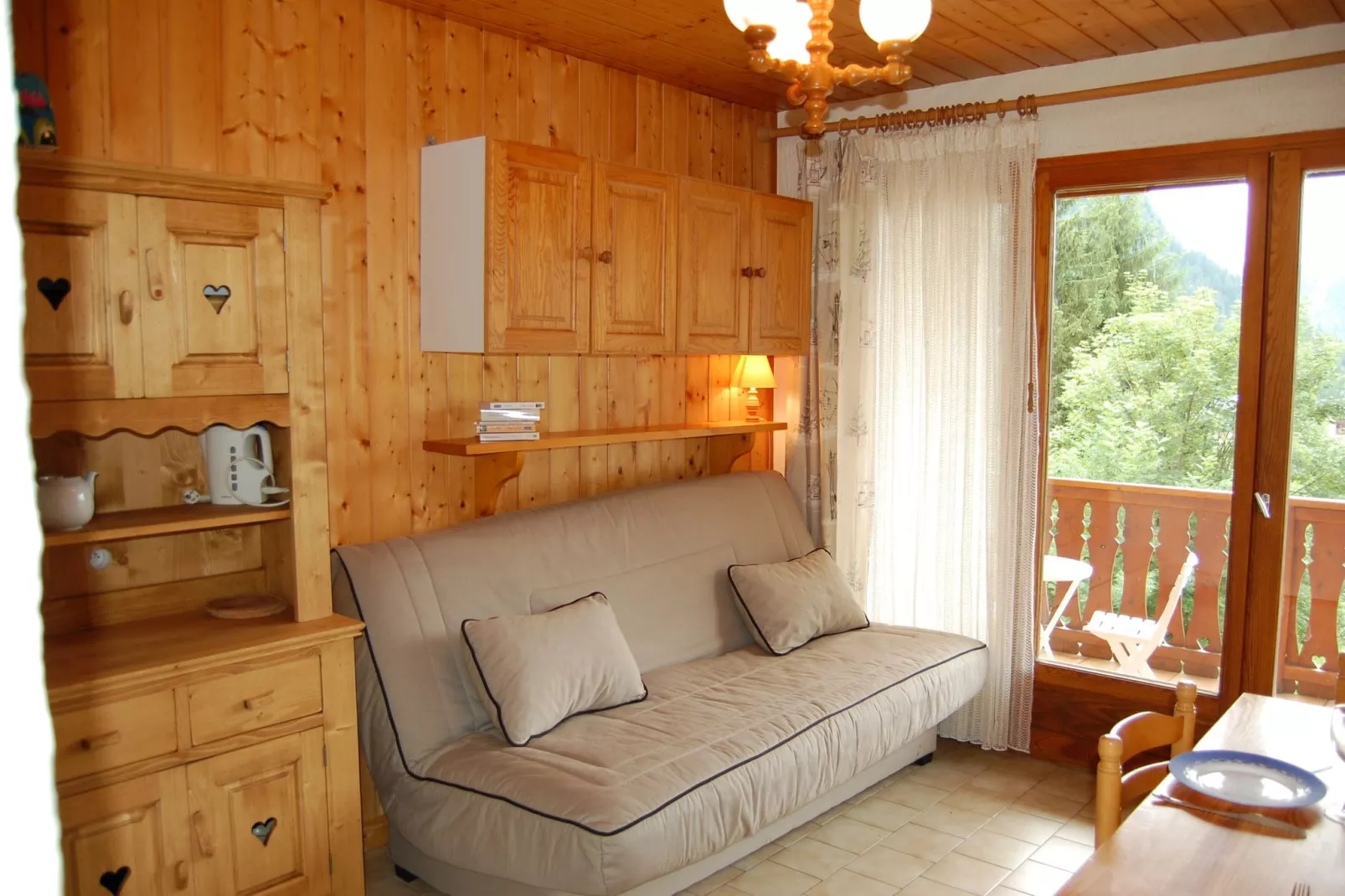 Chalet Appartement Le Pointon 2-Woonkamer