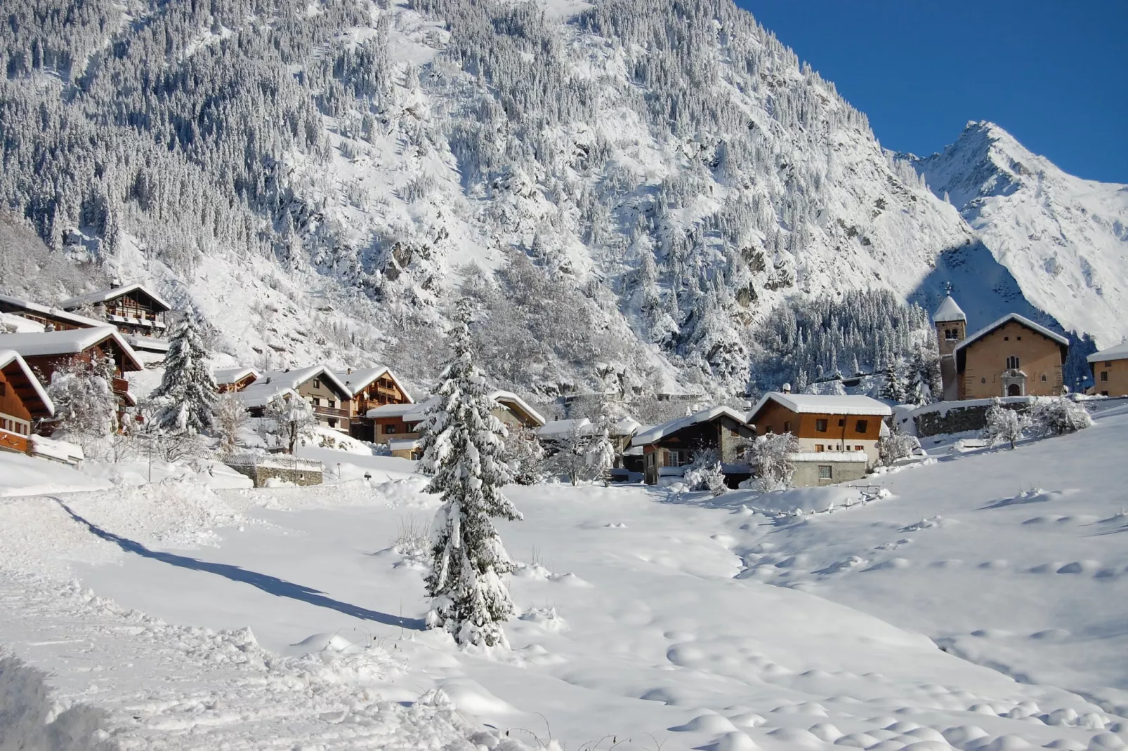 Chalet Appartement Le Pointon 2-Gebied winter 1km