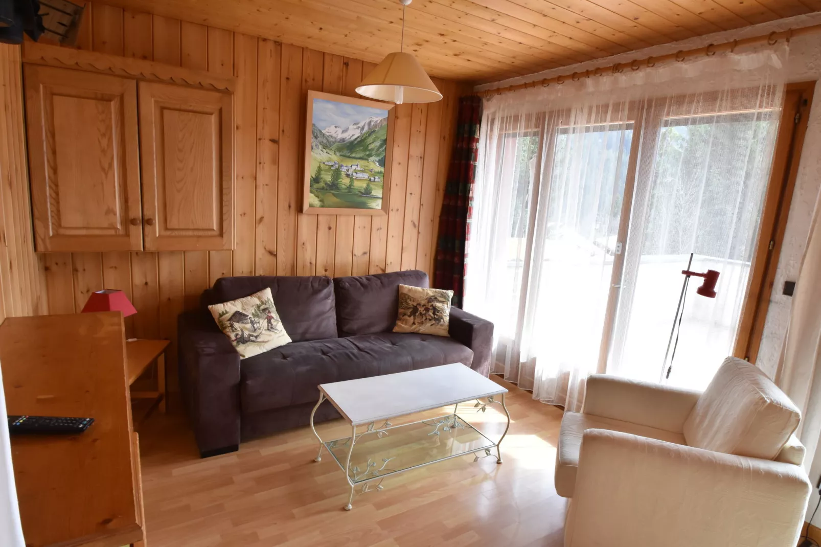 Chalet Appartement Le Pointon 3-Woonkamer