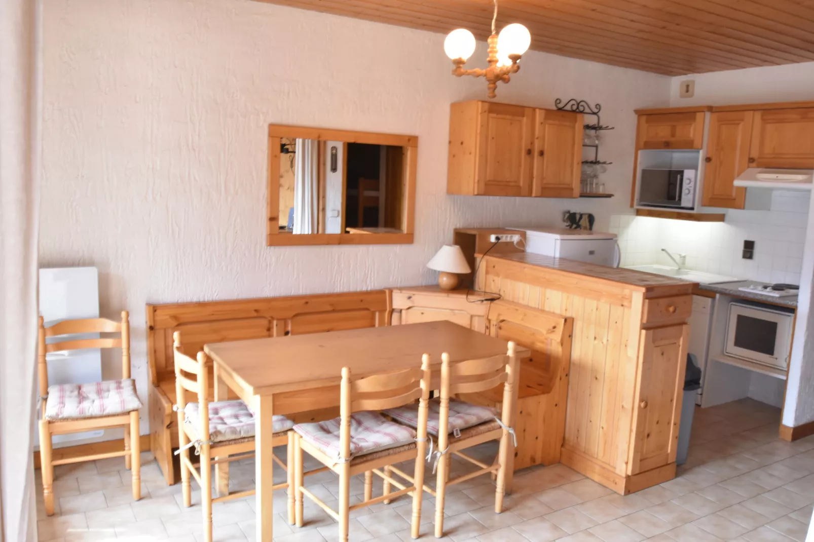 Chalet Appartement Le Pointon 3-Keuken