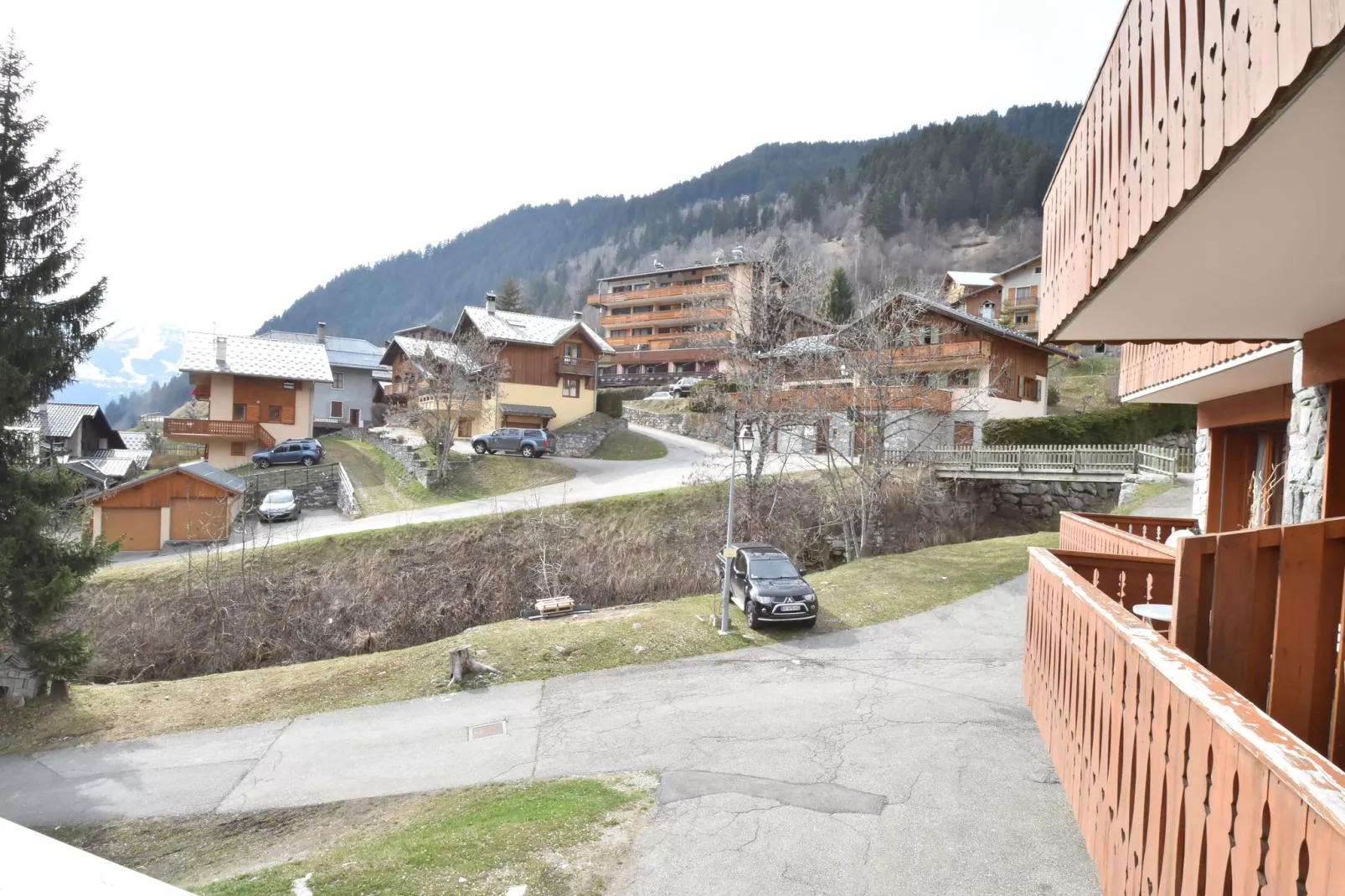 Chalet Appartement Le Pointon 3-Uitzicht zomer