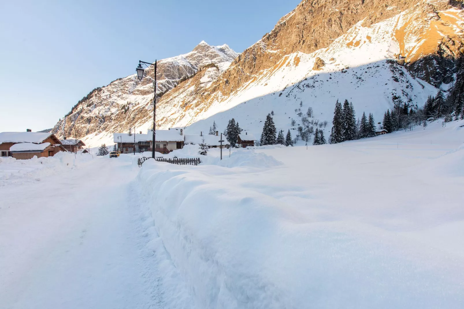 CHALET LE KB-Gebied winter 5km