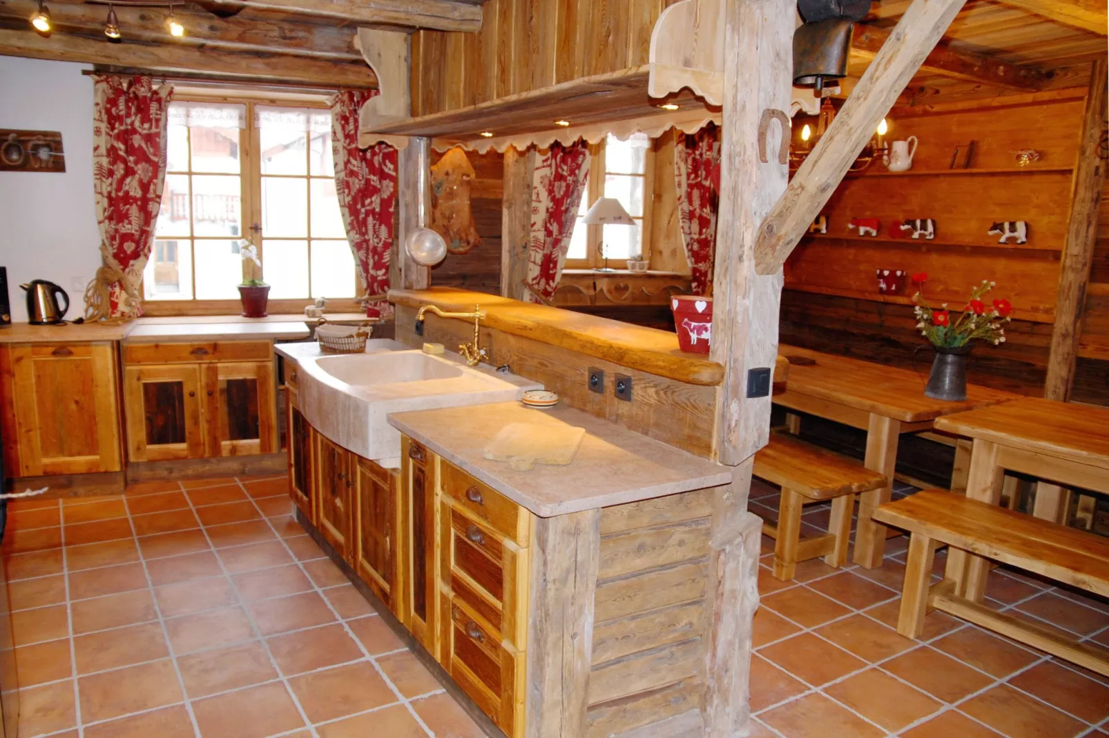 Chalet Champagny-Keuken