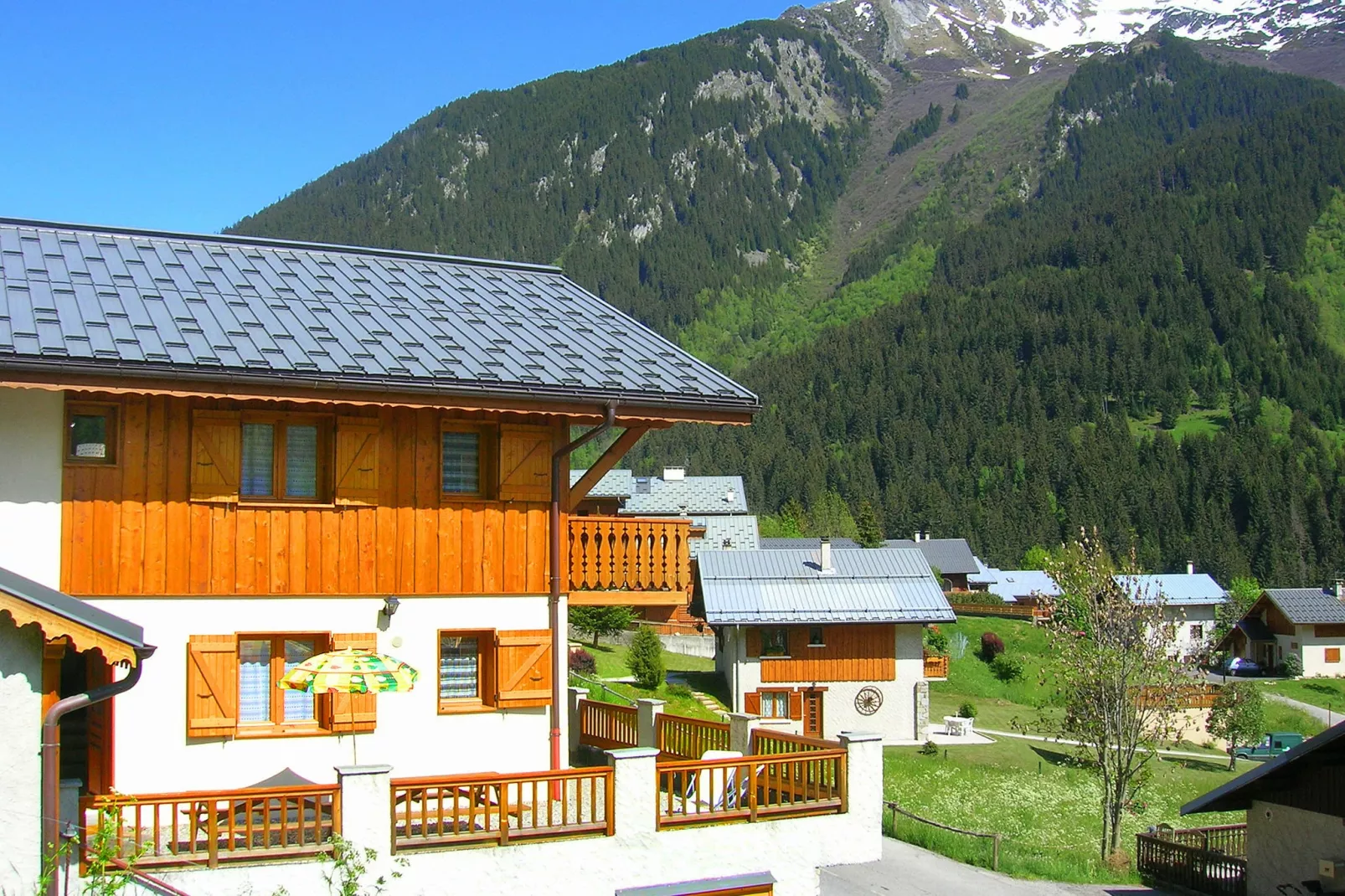 Chalet de la Côte-Buitenkant zomer