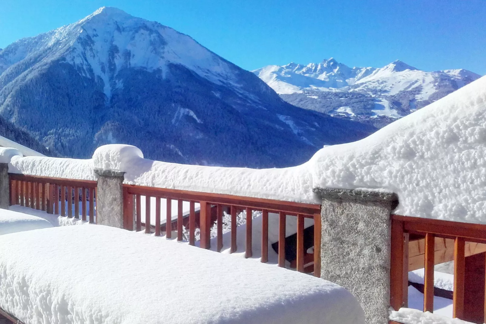 Chalet de la Côte-Uitzicht winter