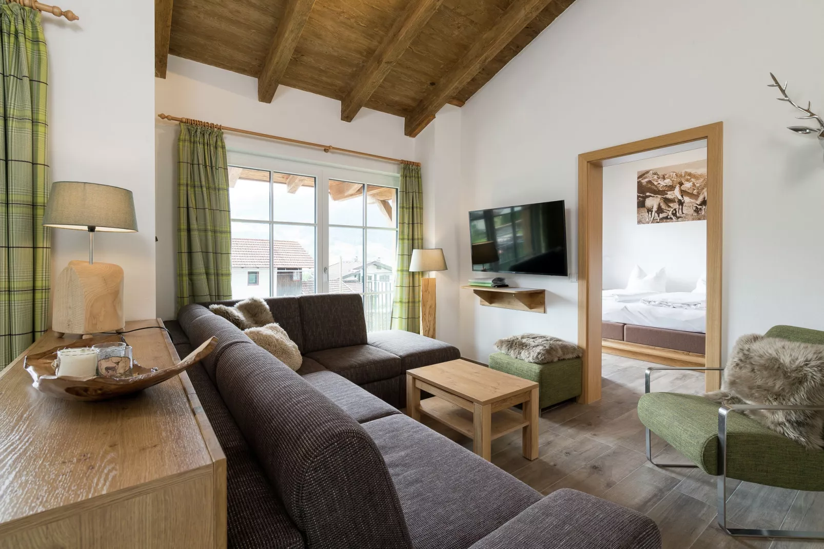 Luxury Tauern Suite Walchen Kaprun 4-Woonkamer