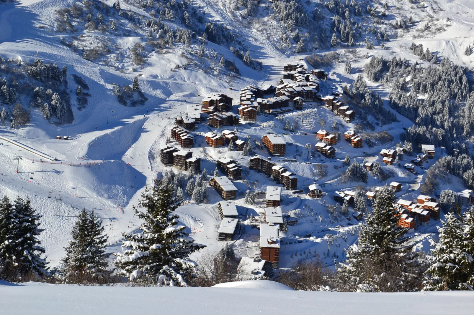 Residence saulire-Gebied winter 5km