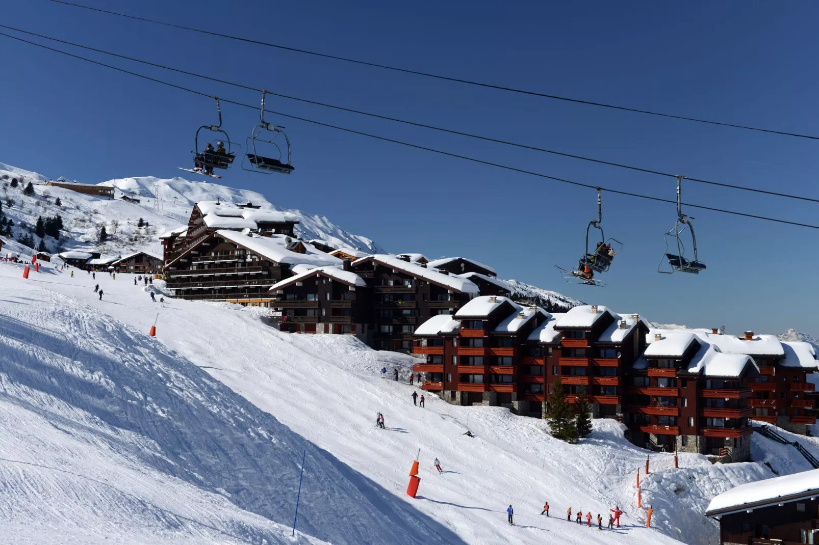 Résidence Le Hameau du Mottaret 2-Gebied winter 1km