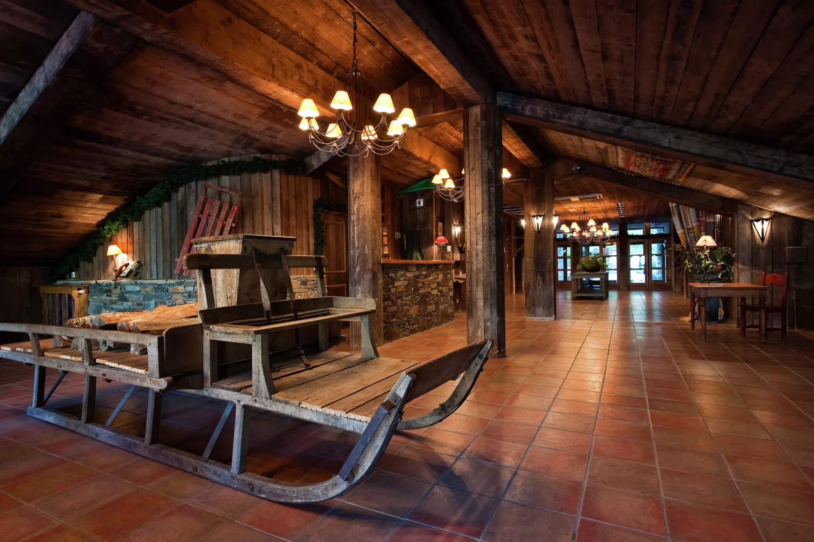 Chalet Altitude Arc 2000 1-Hal-ontvangst