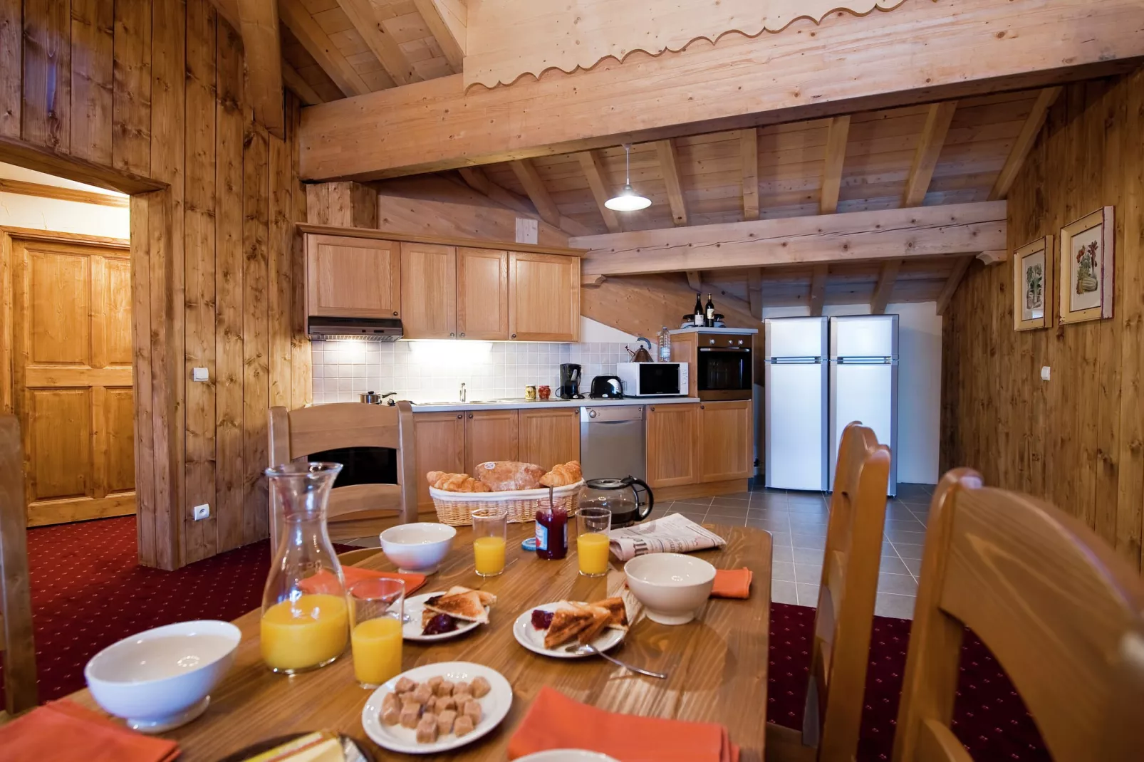 Chalet Le Refuge 4-Keuken