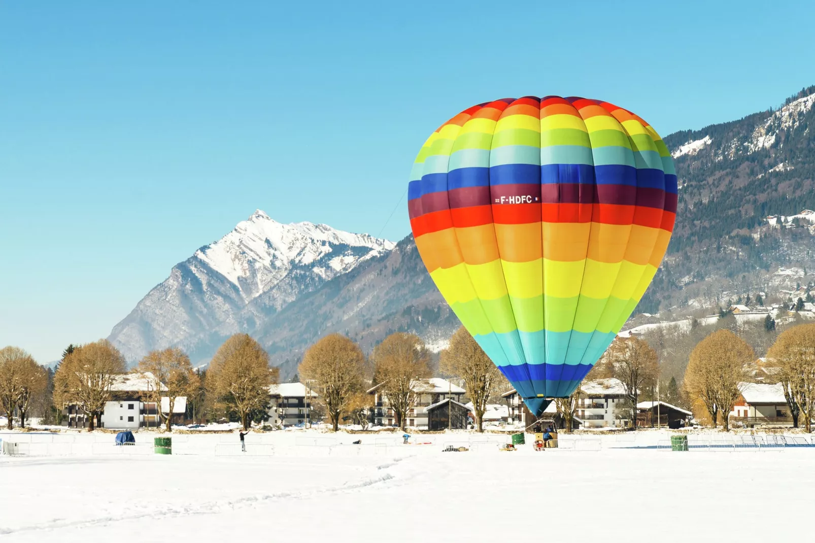 Les Fermes de Samoëns 5-Gebied winter 5km