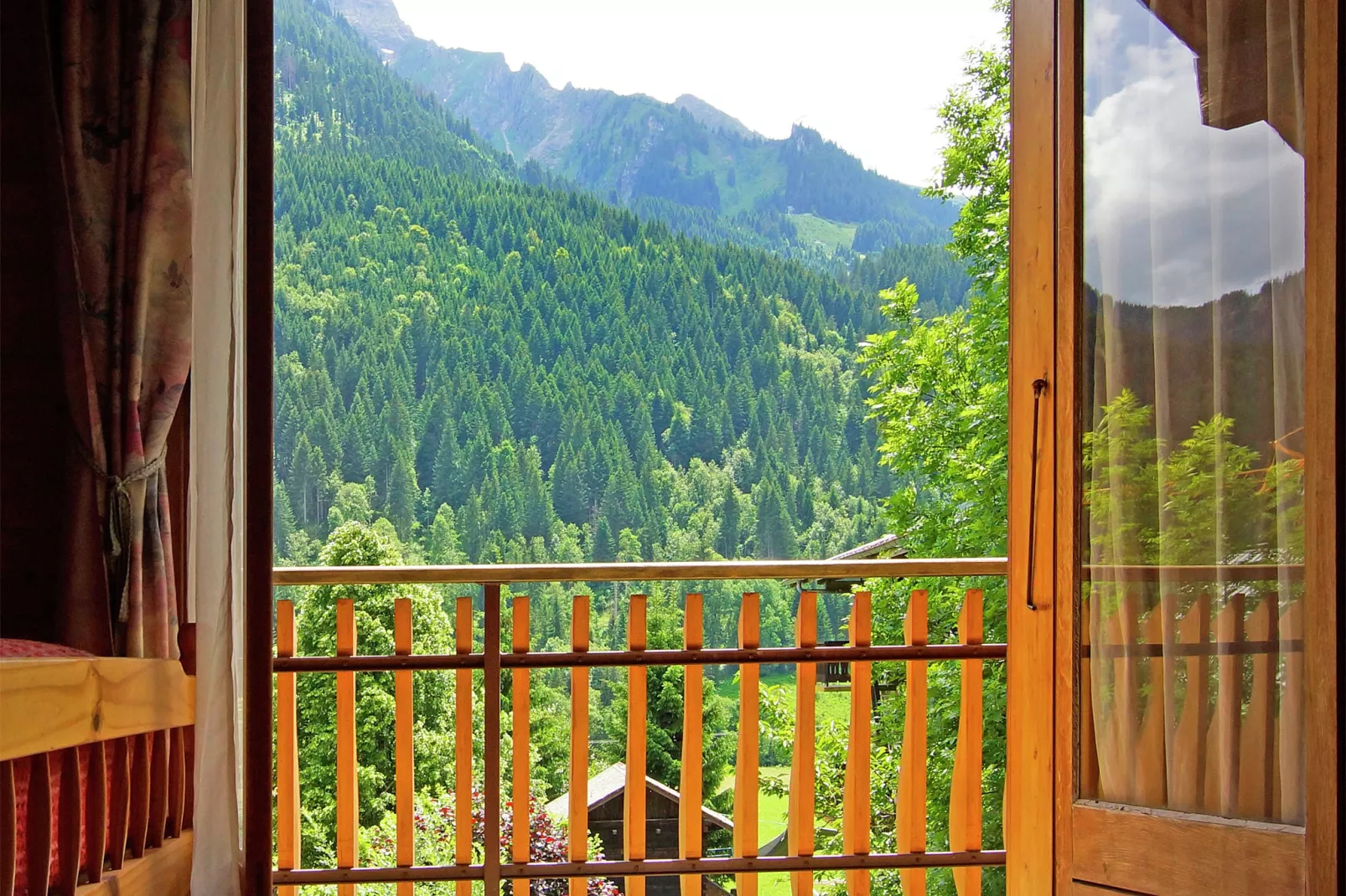 Chalet de la Chapelle-Terrasbalkon