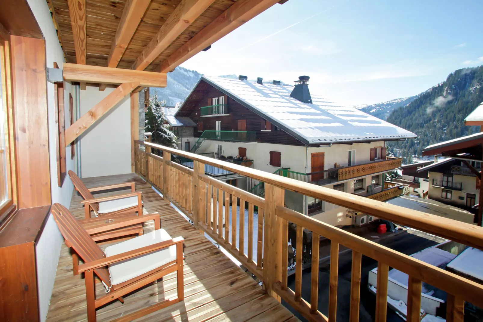 Les Fermes de Chatel 2-Terrasbalkon