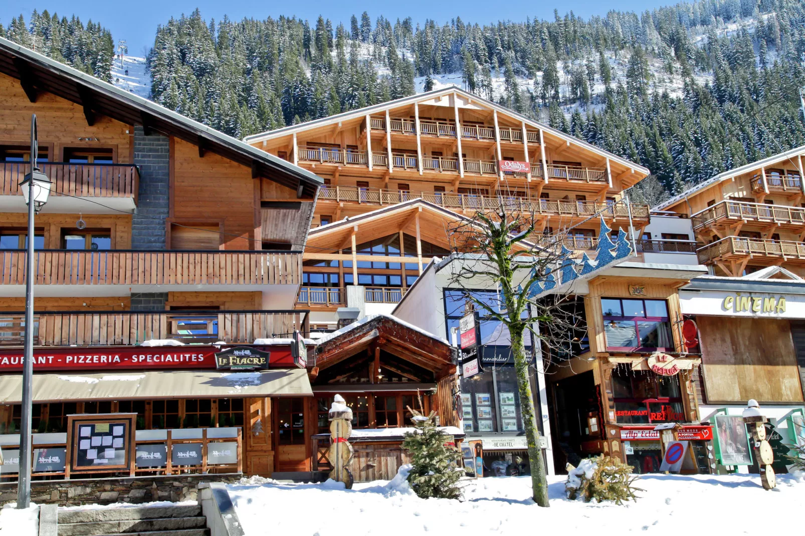 Les Fermes de Chatel 3-Exterieur winter