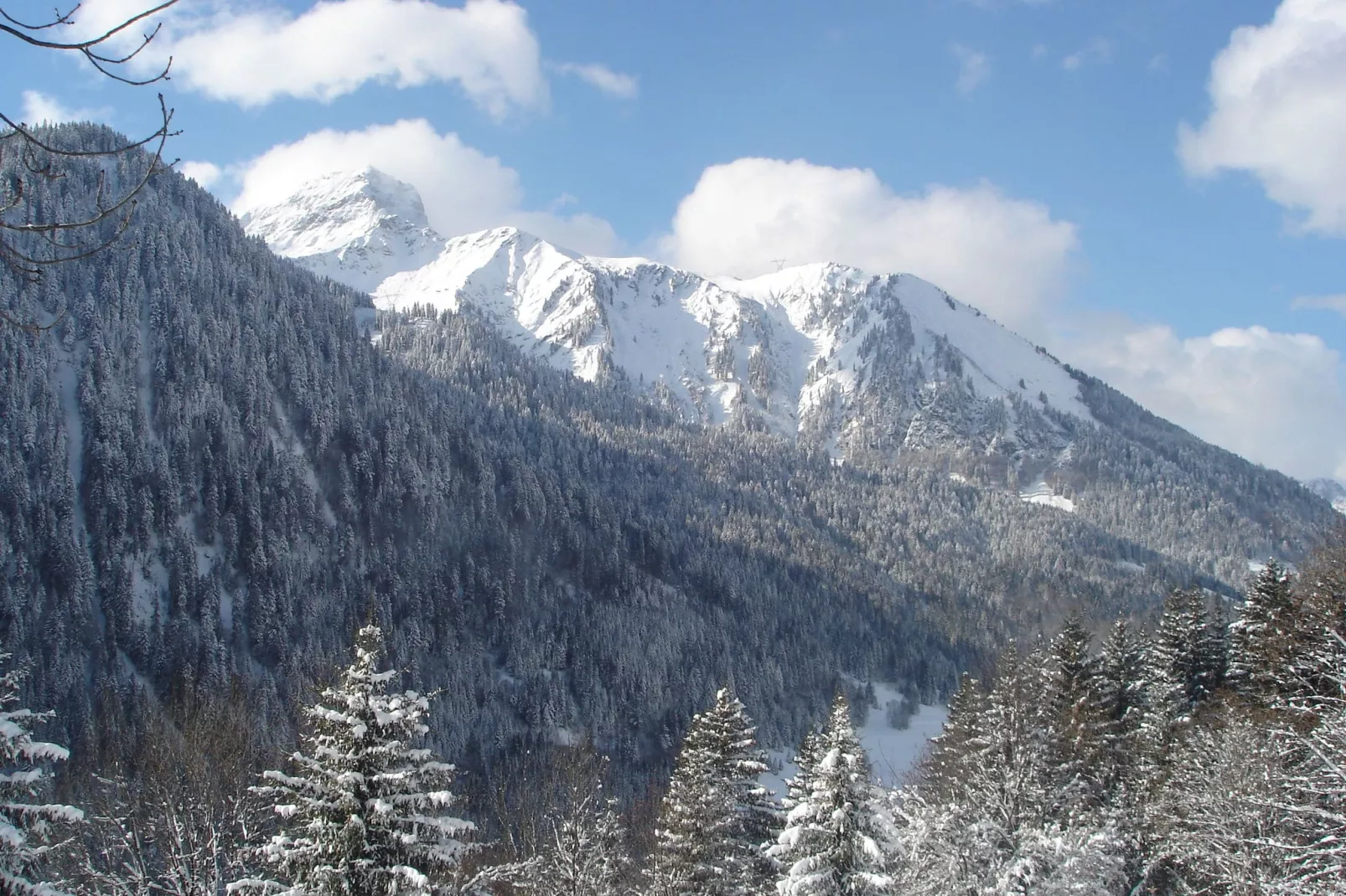 Chalet Le Nid Zut-Uitzicht winter