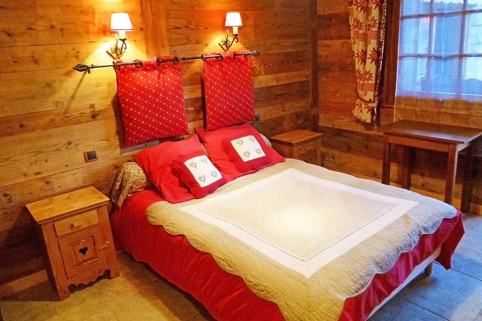 Chalet Petit Châtel-Slaapkamer