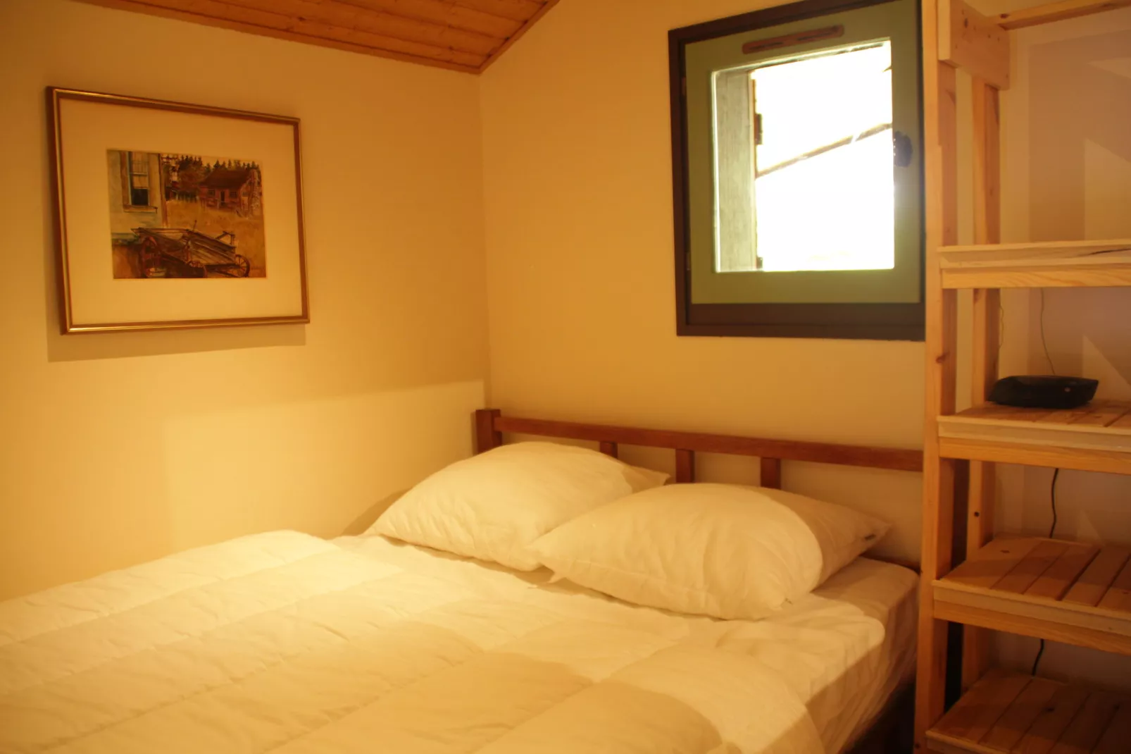 Gezellig appartement op slechts 600 meter van de skiliften-Slaapkamer