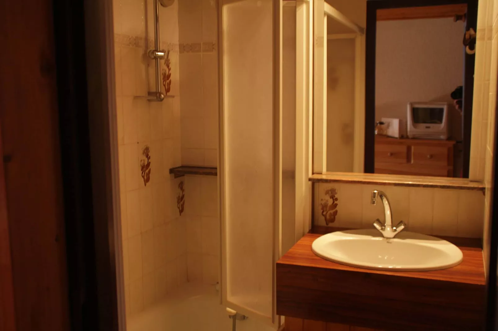 Gezellig appartement op slechts 600 meter van de skiliften-Badkamer
