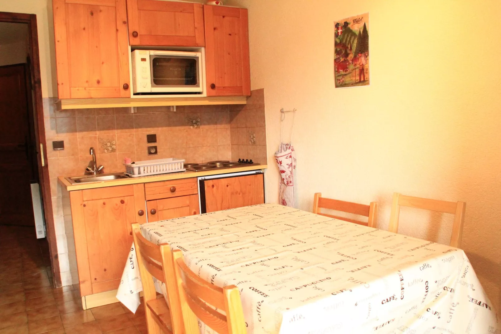 Modern appartement in Châtel nabij skigebied-Keuken