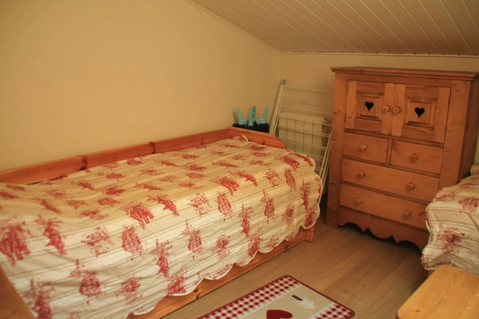 Gezellig appartement in Châtel met skilift nabij-Slaapkamer