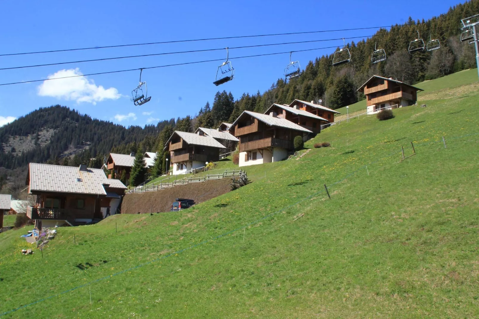 Gezellig appartement in Châtel met skilift nabij-Gebieden zomer 1km