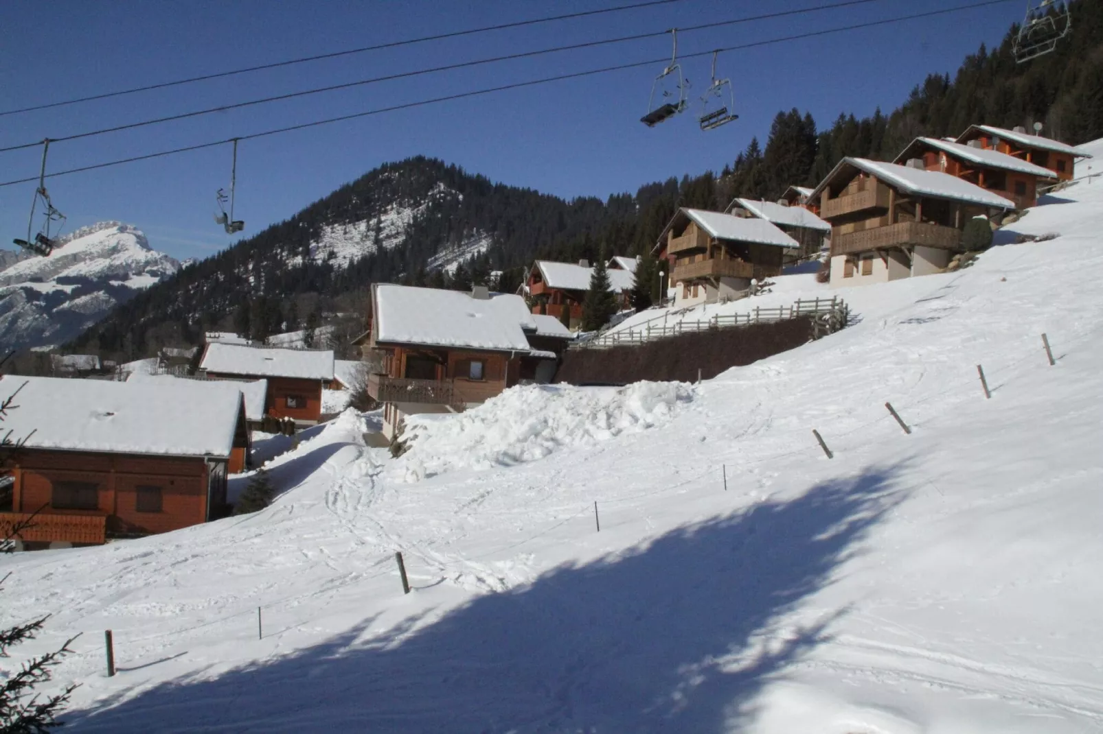 Gezellig appartement in Châtel met skilift nabij-Gebied winter 1km