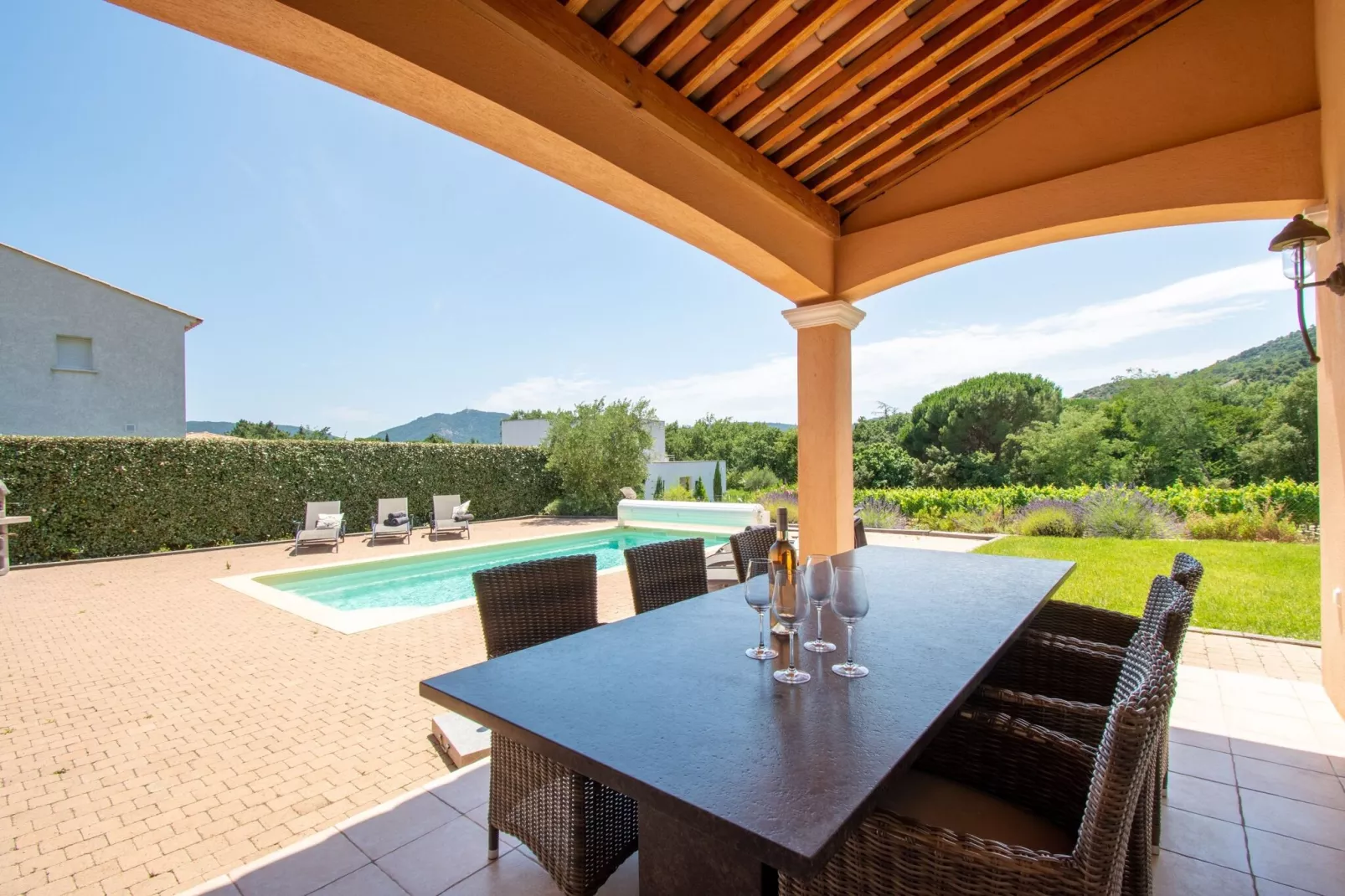 Villa Dumas 8 personen-Terrasbalkon