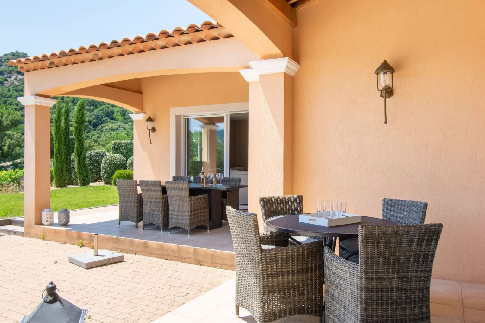 Villa Dumas 8 personen-Terrasbalkon