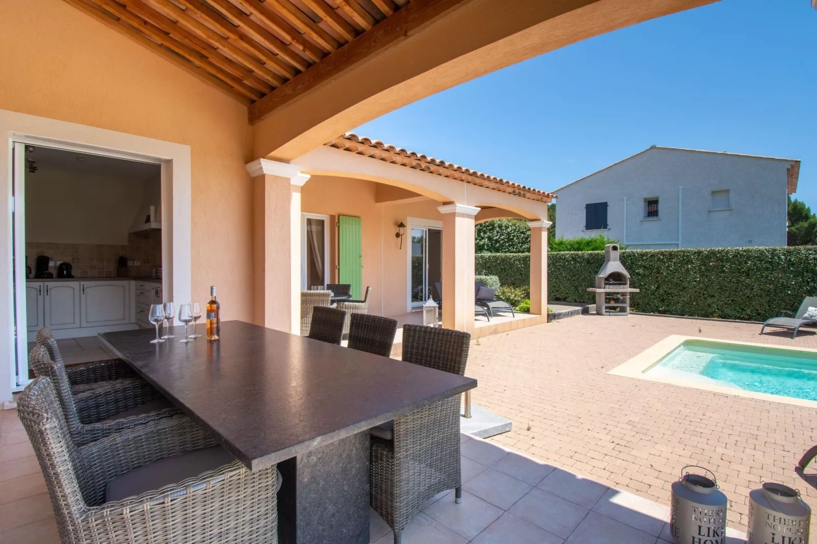 Villa Dumas 8 personen-Terrasbalkon